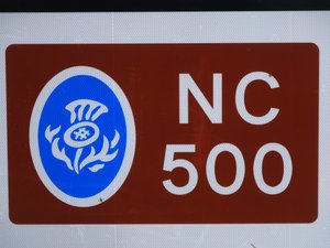 NC 500 Sign