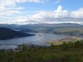 View over Fort William and Loch Linnhe