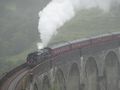 Jacobite Train Passing over the Glenfinnan Viaduct