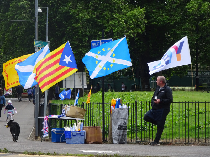 Scottish Independence March Flags For Sale