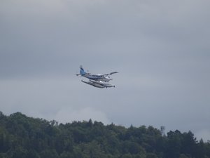 Seaplane Coming in to Land