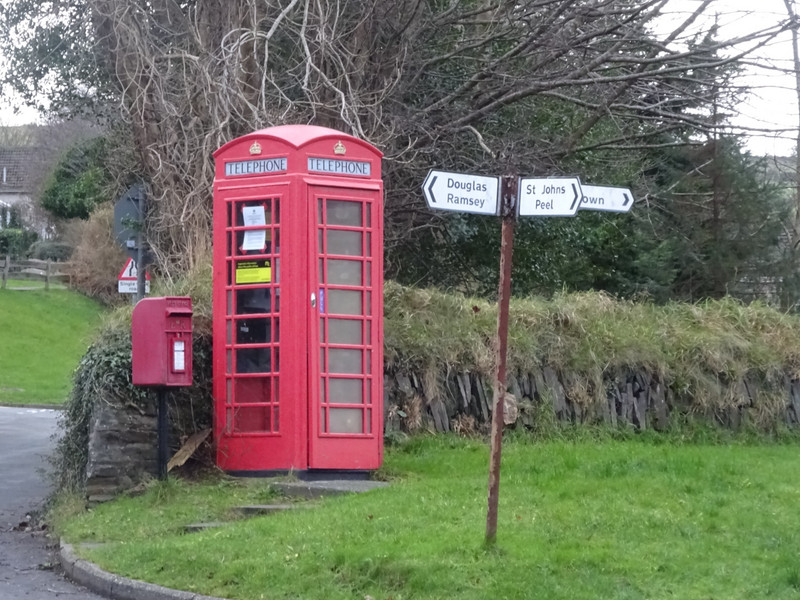 Signpost and Telephone Box