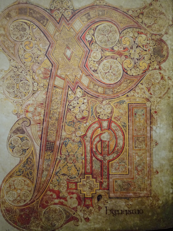 Chiro Sign, The Book of Kells