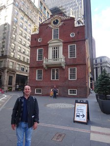 Me in front of the Old State House