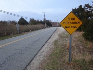 "Slow Pedestrian Walking", Chatham