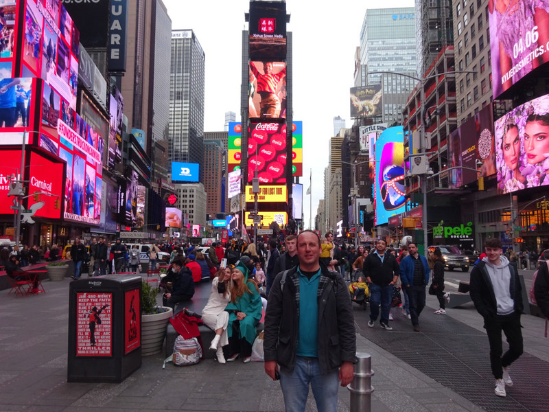Me, Times Square