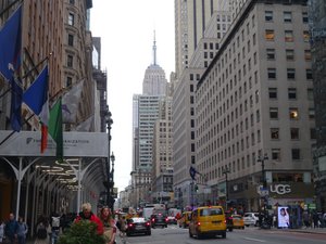 Fifth Avenue and the Empire State Building