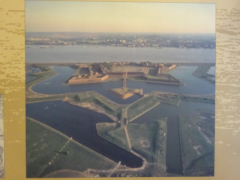 Tilbury Fort From Above