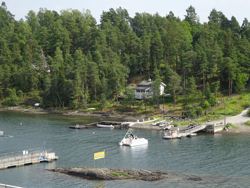 Brønnøya Island and Ferry