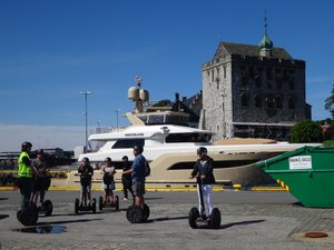 Bergenhus Fortress and Segways