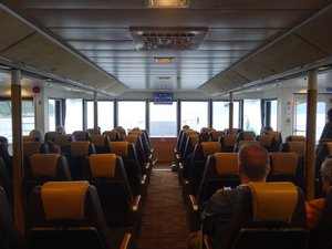 Inside the Sognefjord Ferry