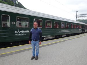 Me, Flåmsbana Railway