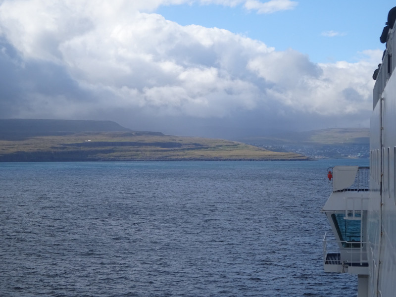 Approaching the Faroe Islands