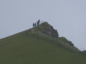 Hikers at the Top