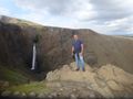 Me, Litlanesfoss Waterfall