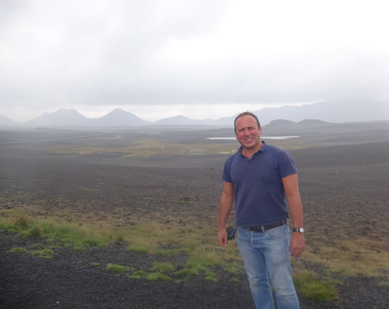 Me, Drive from Egilsstaðir to Mývatn