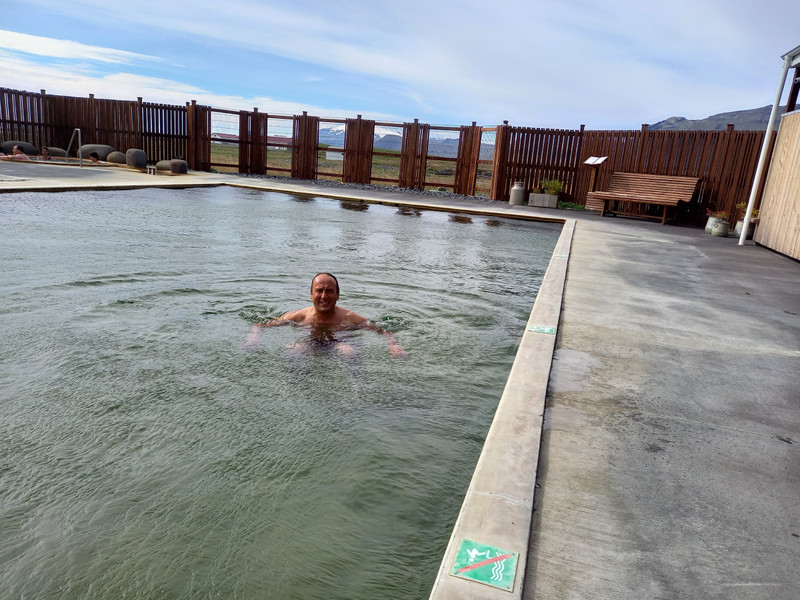 Me, Lýsuhóll Thermal Algae Baths