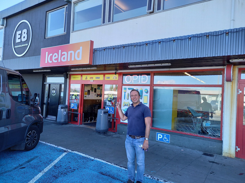 Me, at Iceland, in Iceland