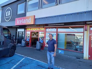 Me, at Iceland, in Iceland