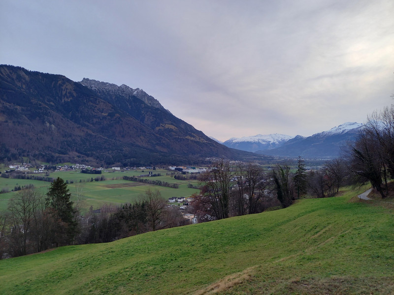 View into Liechtenstein