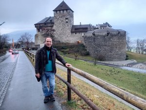 Me, Vaduz Castle