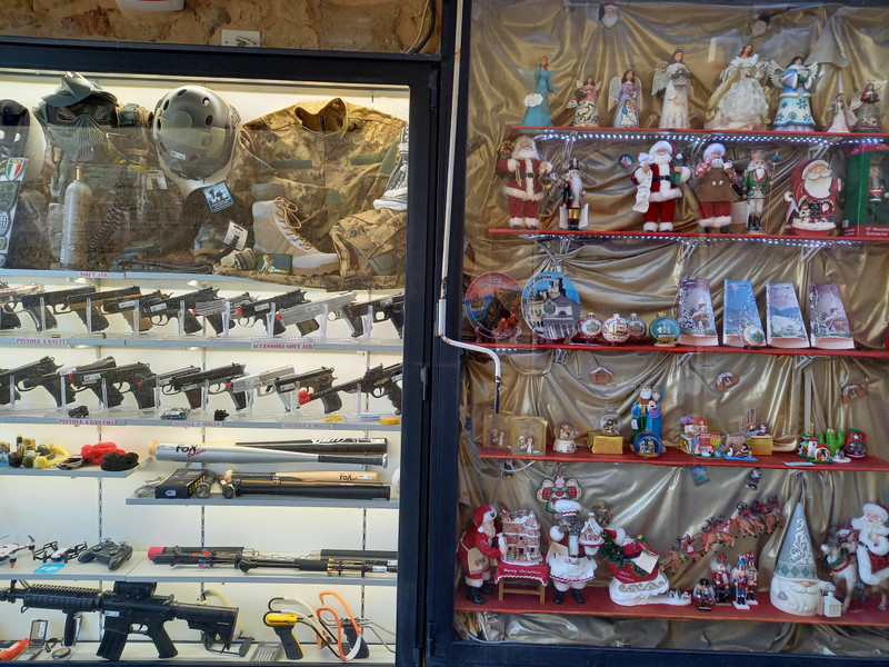 Weapons Shop and Toy Shop