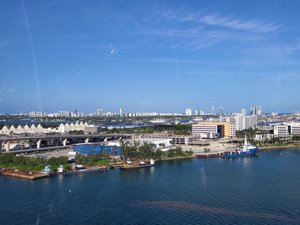 View from Skyviews Miami Observation Wheel