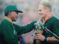 Mandela and Francois Pienaar, South African Rugby Captain