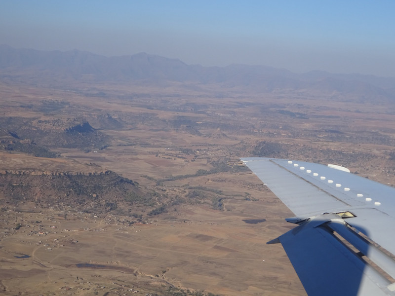 Flight to Lesotho