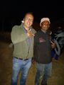 Me and a "Sotho Sound Bush Technology" Band Member, Malealea Lodge