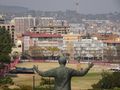 View over Pretoria, and the Nelson Mandela Statue