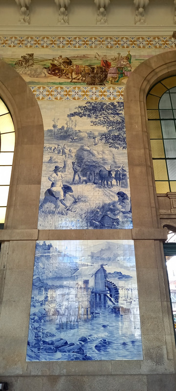 São Bento Train Station Azulejos
