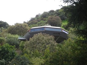 Inspiration for Charlie's Angels' UFO-Style House