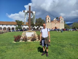 Me, Old Santa Barbara Mission