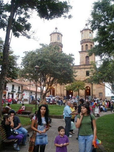 Central Square and Cathedral, San Gil