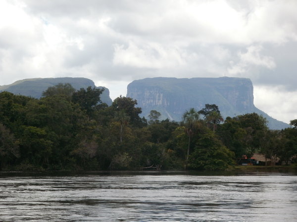 Jungle and Mountains around River Carrao
