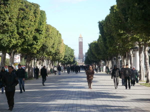 Avenue Habib Bourguiba, Tunis