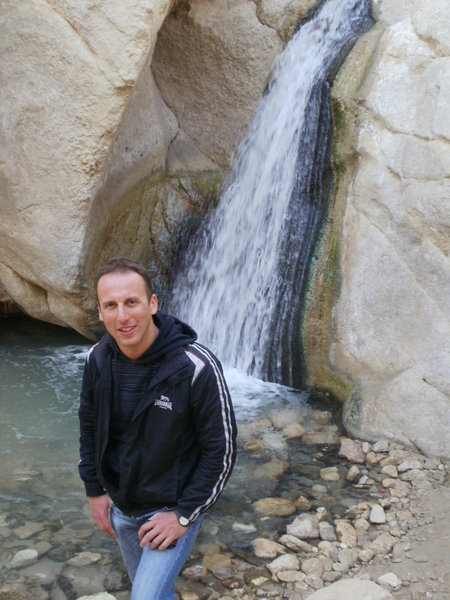 Me, Chebika Oasis Waterfall