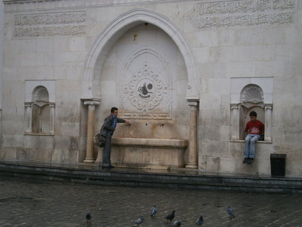 Ablutions at the Umayyad Mosque