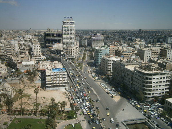 View Towards Al-Merjeh