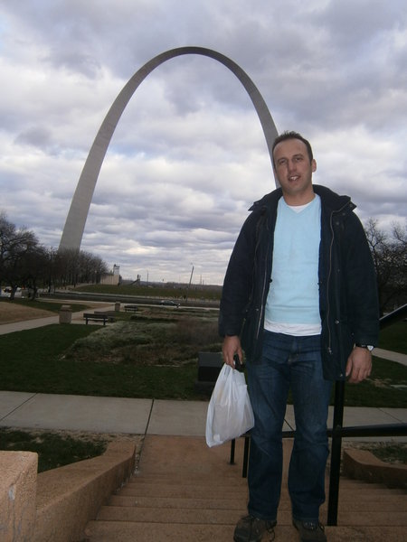 Me and the Gateway Arch, St Louis