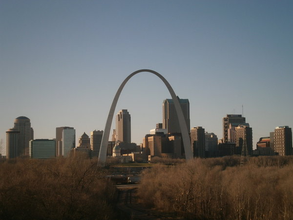 The Gateway Arch and St Louis