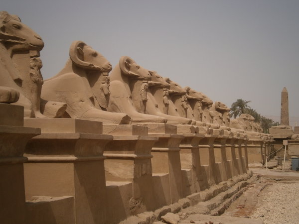 Avenue of Ram-Headed Sphinxes