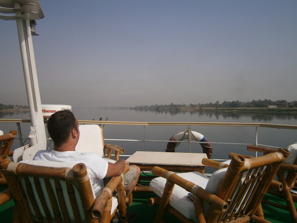 Me on The Lotus, Nile Cruise Ship