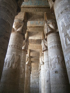 Hathor-Headed Columns