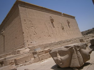 Temple of Hathor from the back
