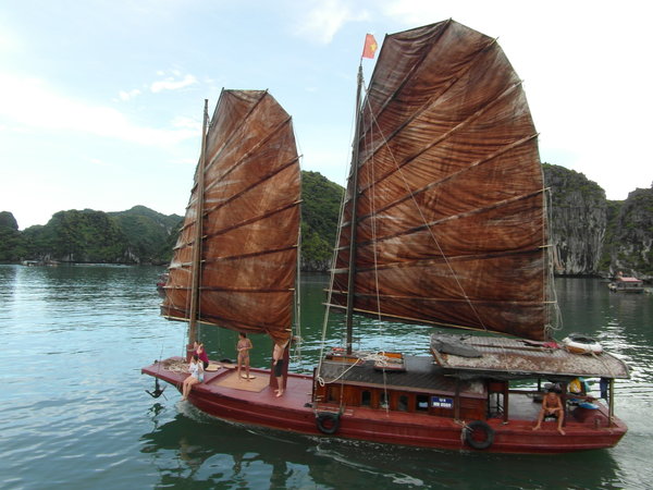 Halong Bay Junk Boat