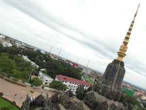 View over Vientiane