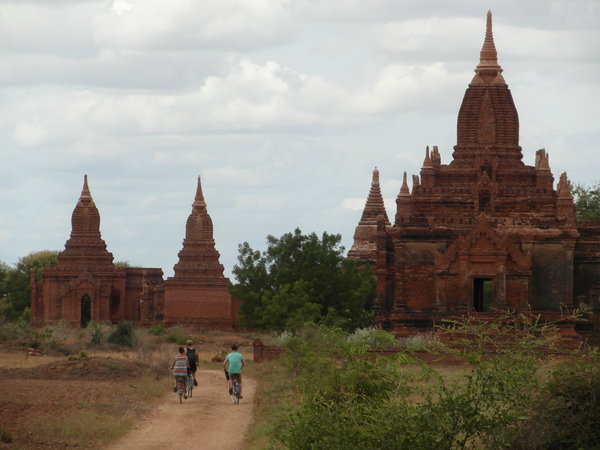 Cycling Around Bagan