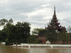 Mandalay Palace Moat and Wall